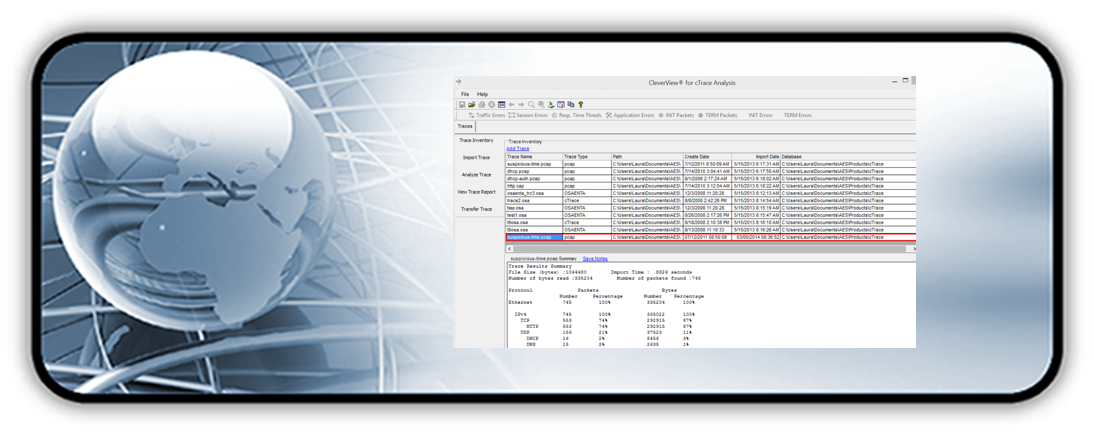 ctrace inventory