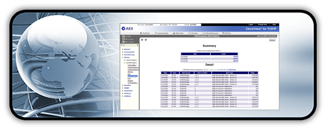 tcpip osa express history